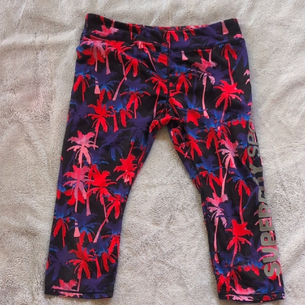 Superdry Gym workout Long shorts capris